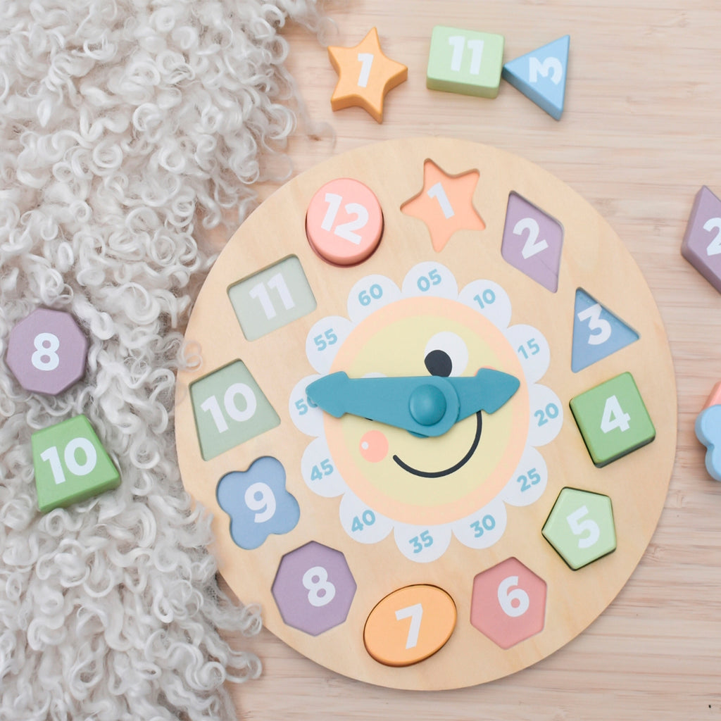 Puzzle Reloj de Madera - Tooky Toy