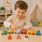 Juguete Didáctico Transporte de Madera para Enhebrar- Tooky Toy