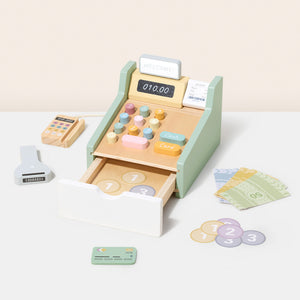 Caja Registradora de Madera - Tooky Toy