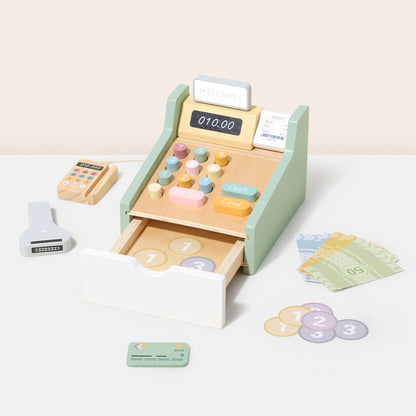 Caja Registradora de Madera - Tooky Toy