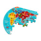 Puzzle Mapa del Mundo 37 Piezas - Tooky Toy