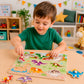 Puzzle Dinosaurio 10 Piezas Encajables - Tooky Toy