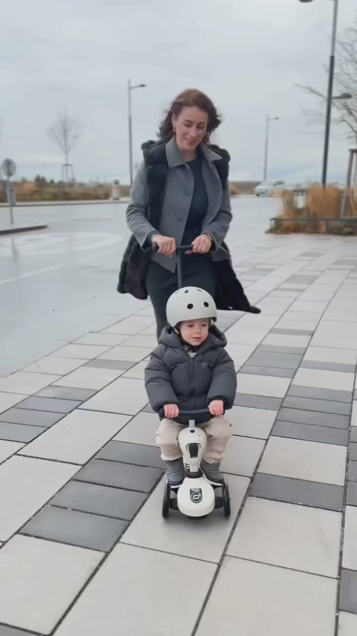 Scooter 2 en 1 Highwaykick 1 Push and Go Steel - Scoot and Ride