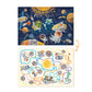 Juego y Puzzle Viaje al Espacio - DoDo