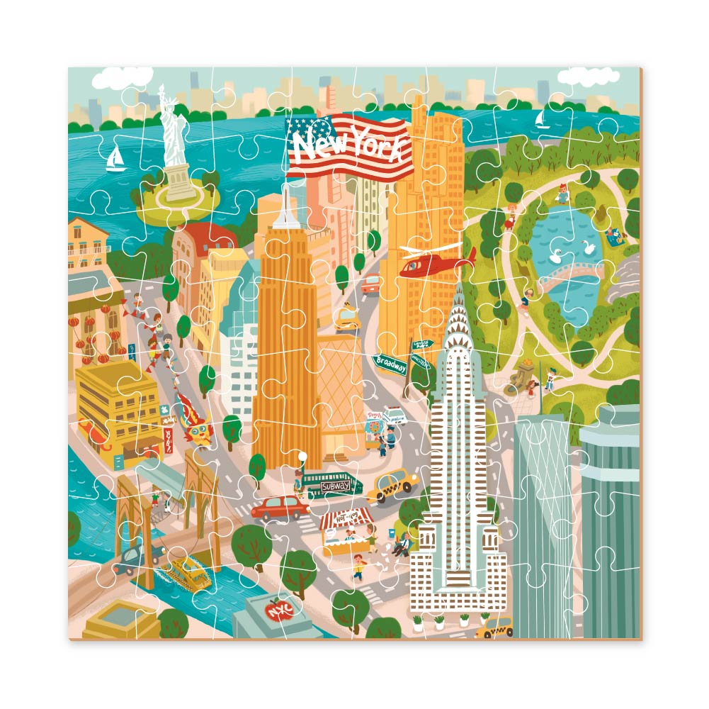 Puzzle Ciudad de Nueva York  64 Piezas - DoDo