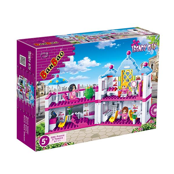 Set Bloques Construcción Salón de Belleza 382 Piezas - BanBao
