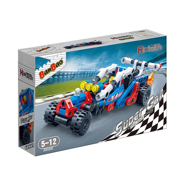 Set Bloques Construcción Super Auto Ráfaga - BanBao
