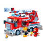Set Bloques Construcción Camión de Bomberos 290 Piezas - BanBao