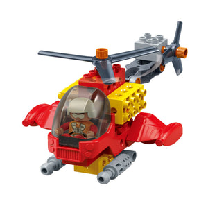 Set de Bloques de Construcción Helicóptero 17 Piezas - Banbao