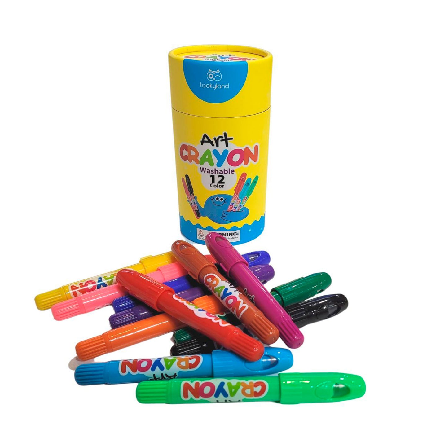 Set de Crayones de Cera 12 Piezas- Tooky Toy