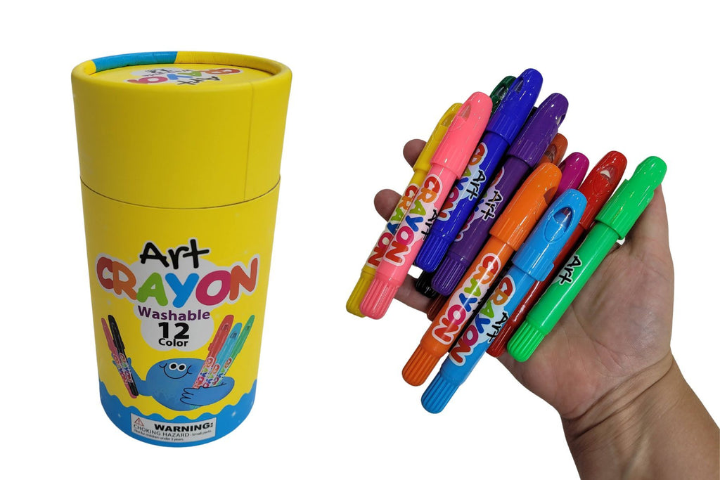 Set de Crayones de Cera 12 Piezas- Tooky Toy