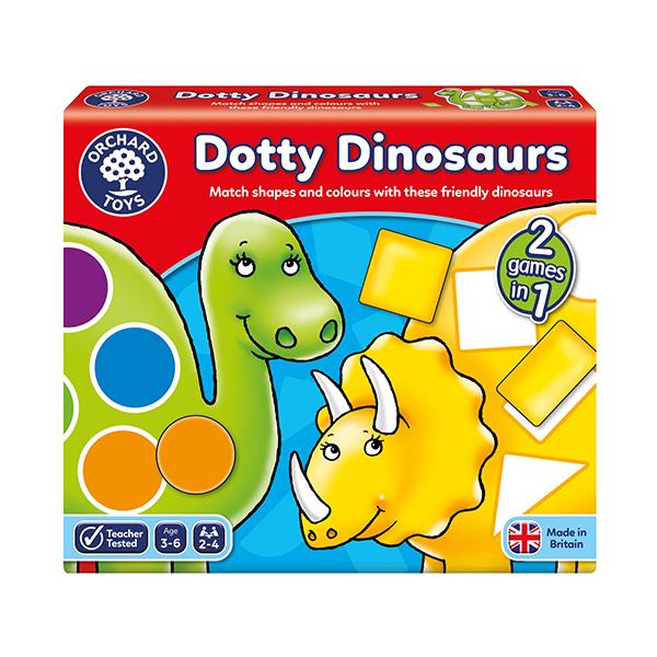 Juego de Dinosaurios Dotty Dinosaurs - Orchard Toys