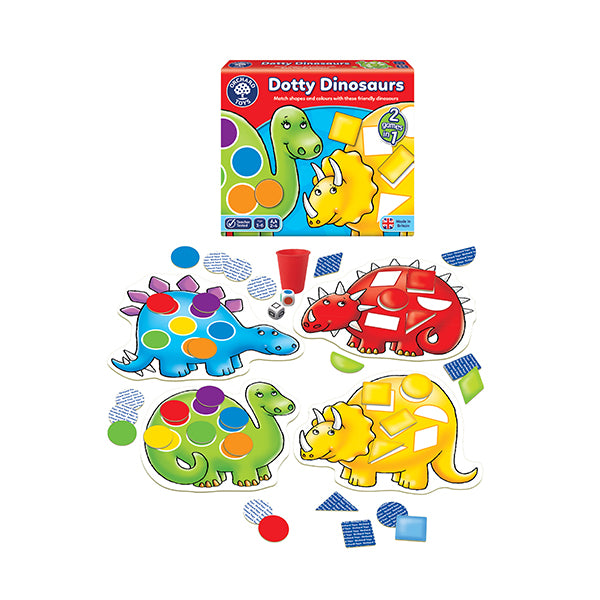 Juego de Dinosaurios Dotty Dinosaurs - Orchard Toys