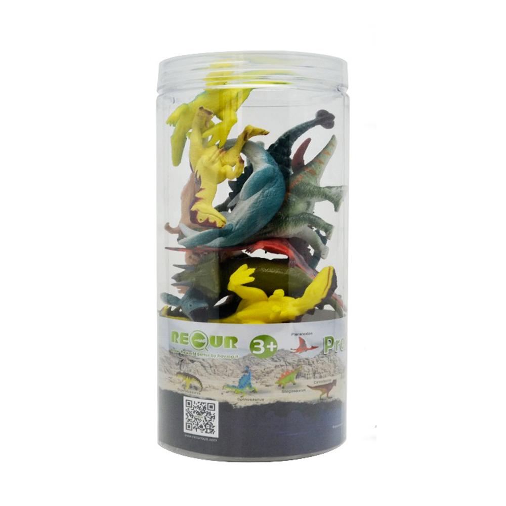 Set Figuras de Animales Prehistóricos 12 Piezas - Recur