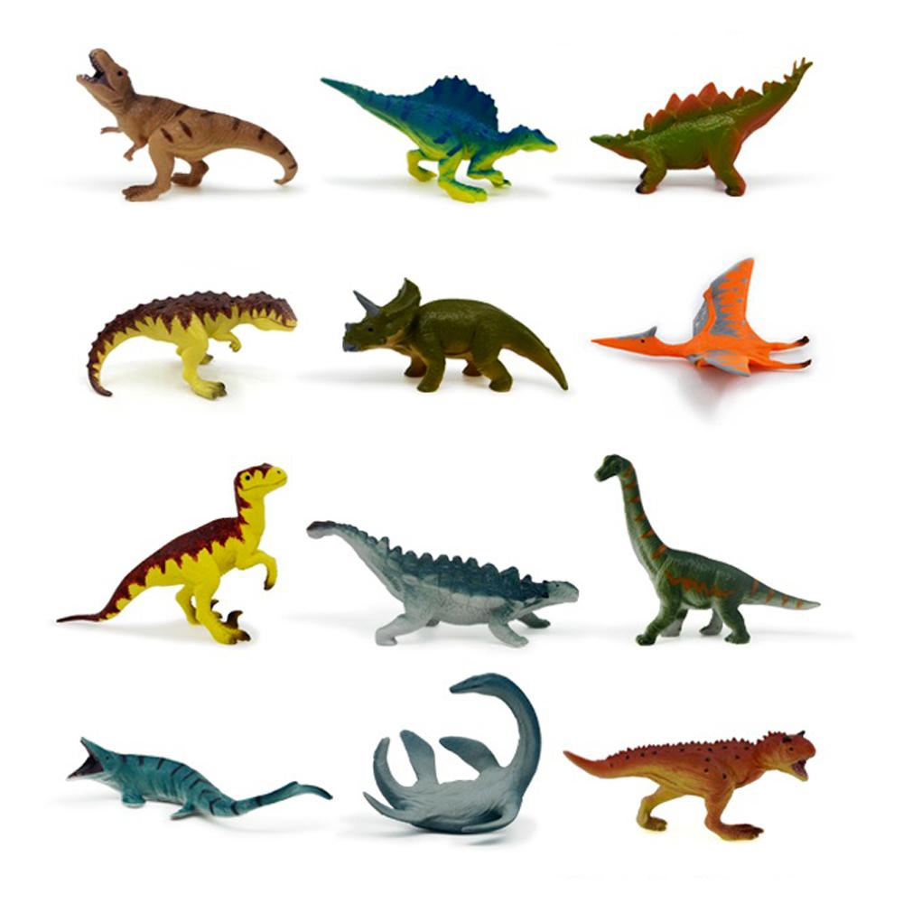 Set Figuras de Animales Prehistóricos 12 Piezas - Recur