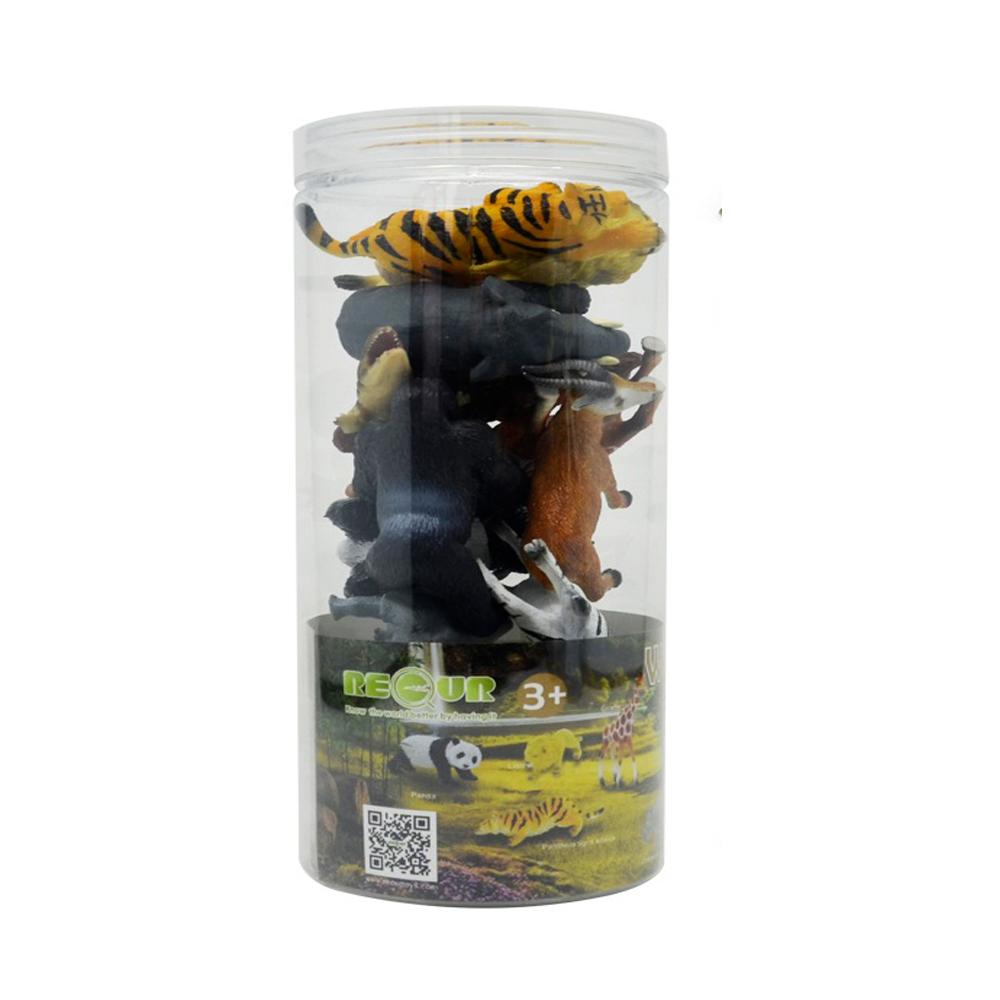 Set Figuras de Animales Salvajes 12 Piezas - Recur