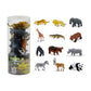 Set Figuras de Animales Salvajes 12 Piezas - Recur