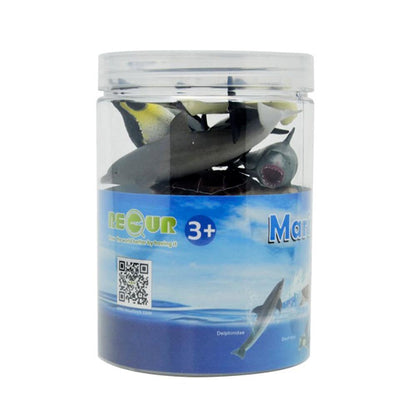 Set Figuras de Animales del Mar 6 Piezas - Recur