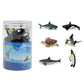 Set Figuras de Animales del Mar 6 Piezas - Recur