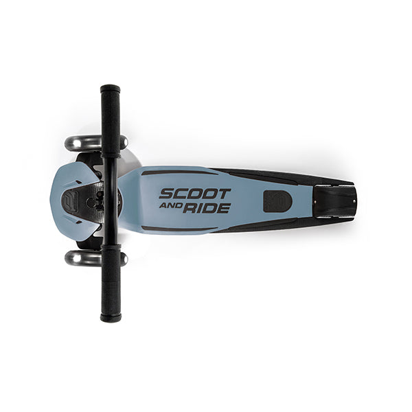 Scooter Highwaykick 5 Acero LED - Scoot and Ride