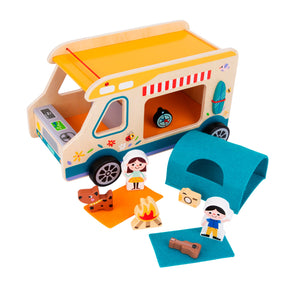 Juego Caravana de Camping - Tooky Toy