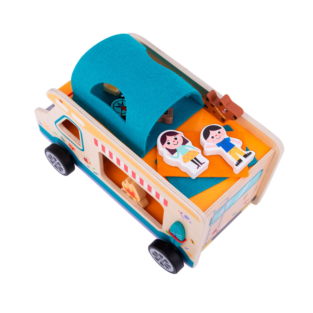 Juego Caravana de Camping - Tooky Toy