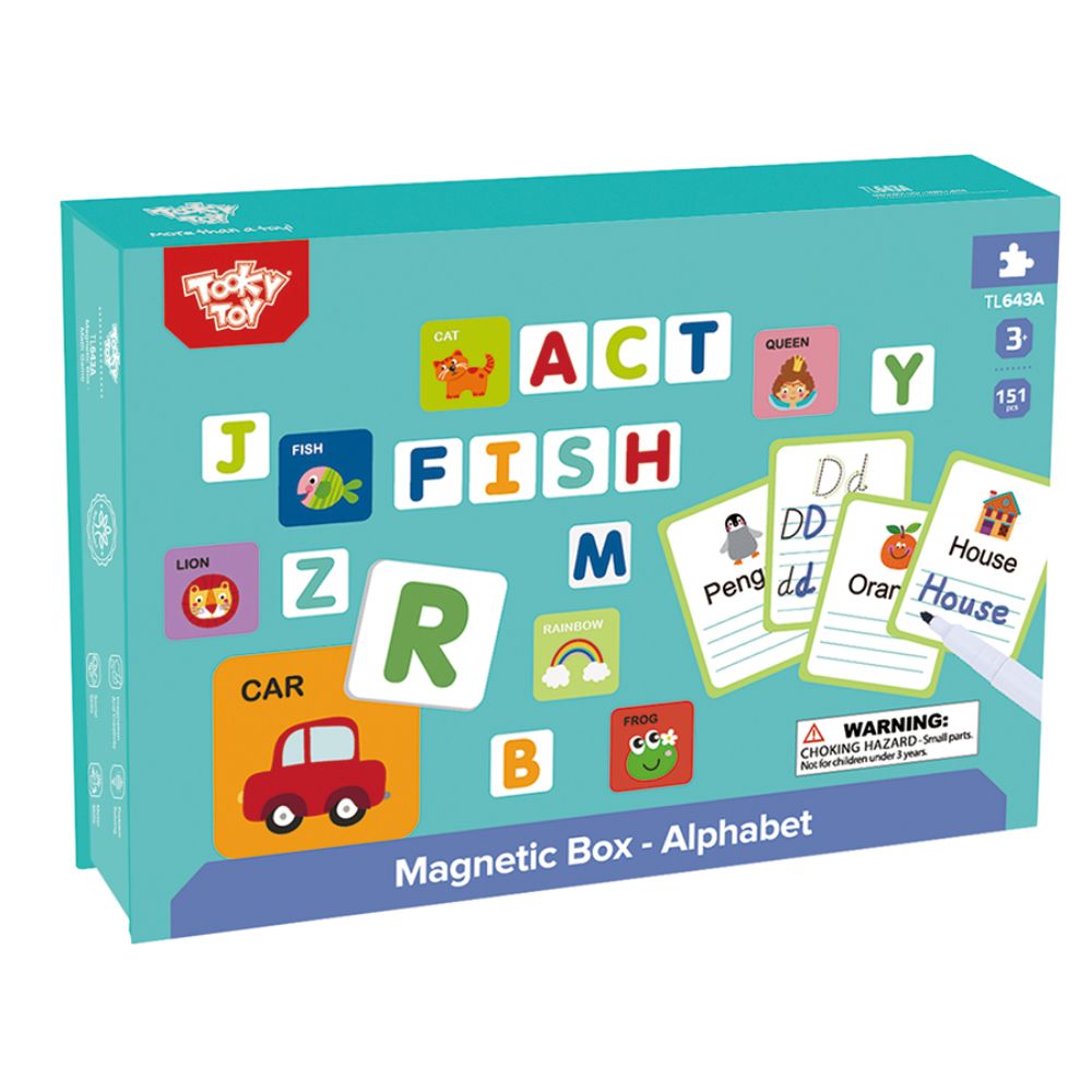 Caja Magnética Alfabeto - Tooky Toy